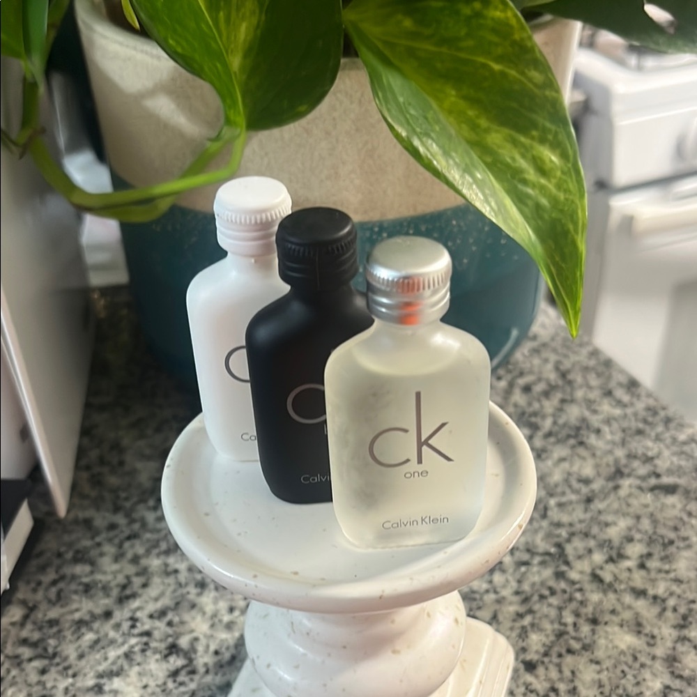 Calvin Klein CK One Trio Set - Black, White, Clear